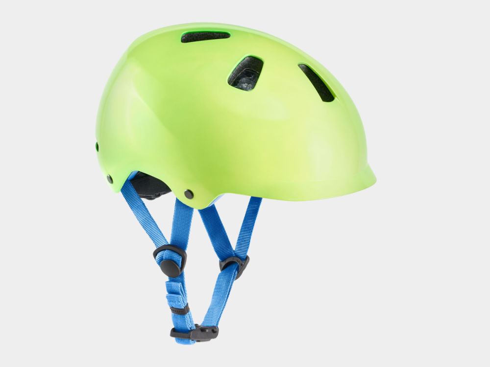BONTRAGER Helm Jet WaveCel Youth Vis Green/Royal CE