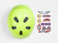 BONTRAGER Helm Jet WaveCel Youth Vis Green/Royal CE