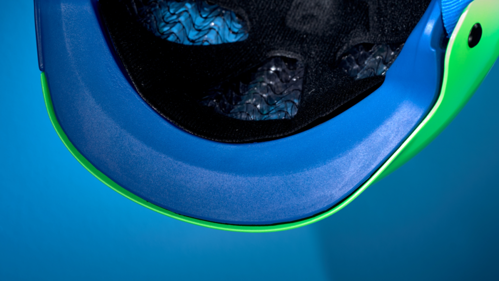 BONTRAGER Helm Jet WaveCel Youth Vis Green/Royal CE