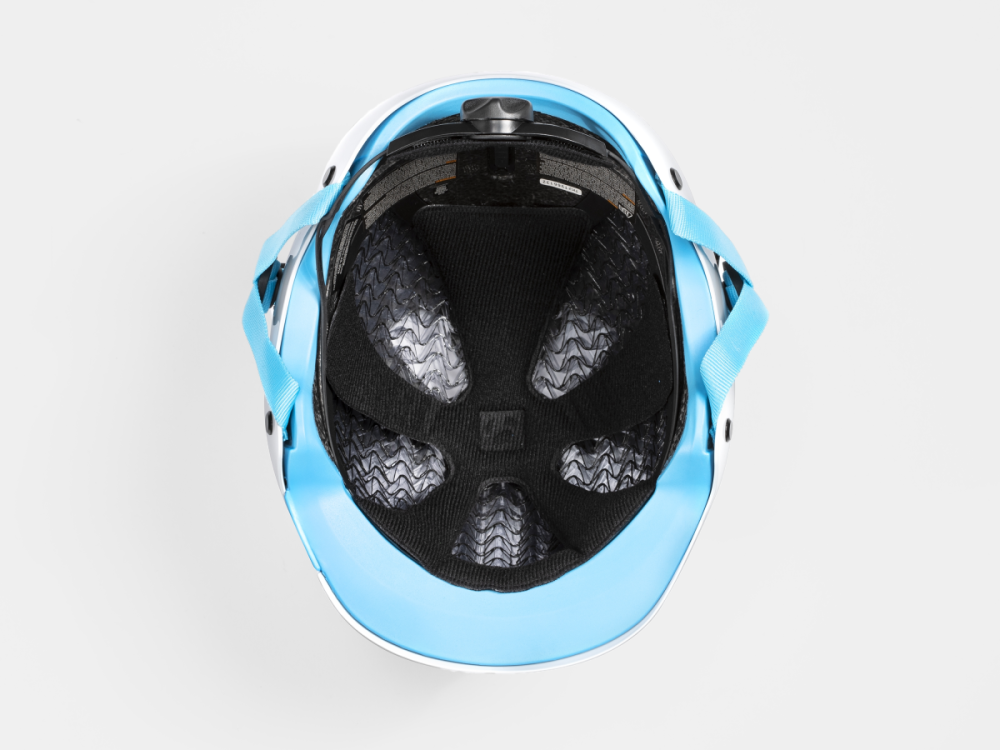 BONTRAGER Helm Jet WaveCel Youth White/Azure CE