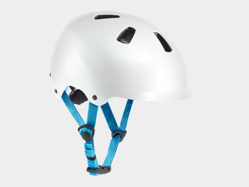 BONTRAGER Helm Jet WaveCel Youth White/Azure CE