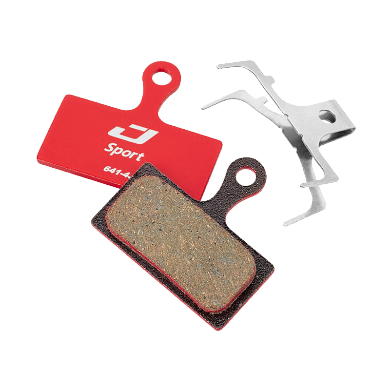 Shimano Bremsbeläge, SPORT SEMI-METALLIC red DCA085