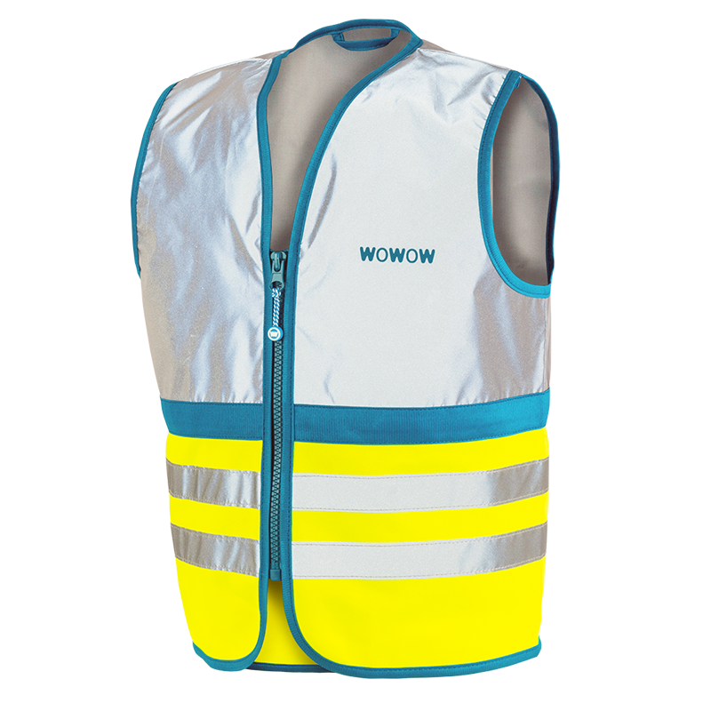 Wowow Leuchtweste, WASABI PRO FR JACKET, KIDS, vollständig reflektierend, REFLEKTIEREND, L
