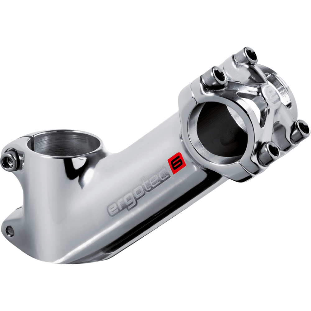 Vorbau, HIGH PIKE, 25.4mm, 80mm, 40° Klemm-ID:28.6 AL6061 silver-polish L6