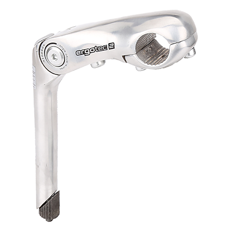 Vorbau, KOBRA VARIO Schaft 22.2/180mm, 25.4mm, 90mm, -10-+50° AL356 silver-polish L2