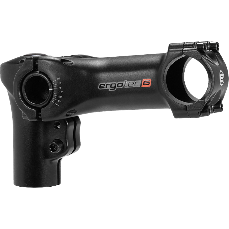 Vorbau, SWELL-R, Erhöhung 70mm, 31.8mm, 120mm, -20°/+40° Klemm-ID:28.6 AL6060 black-sand L6