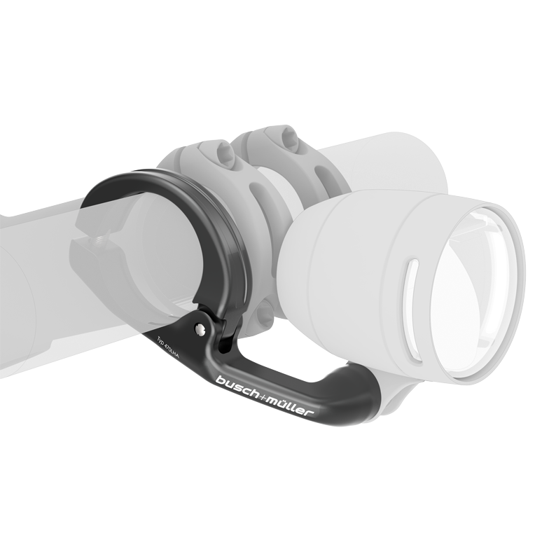 Busch & Müller Scheinwerferhalter, 35mm, einarmig Aluminium 470LHA35