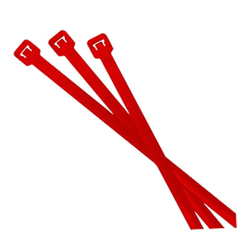 Riesel Design Kabelbinder, red, 25er Set
