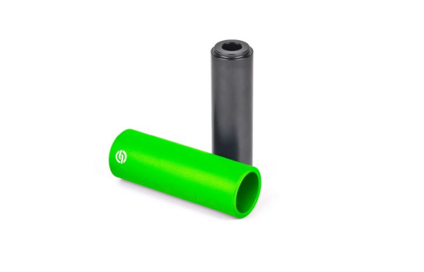 SALT AM NYLON peg Ø37x115mm neon green 2pcs. with 3/8' axle adaptor