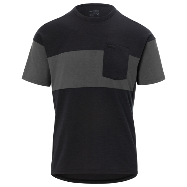 Giro M Ride LT Jersey, black/charcoal, X