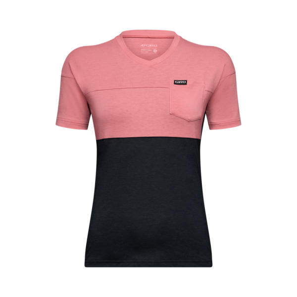 Giro W Ride LT Jersey, dusty rose/black, X