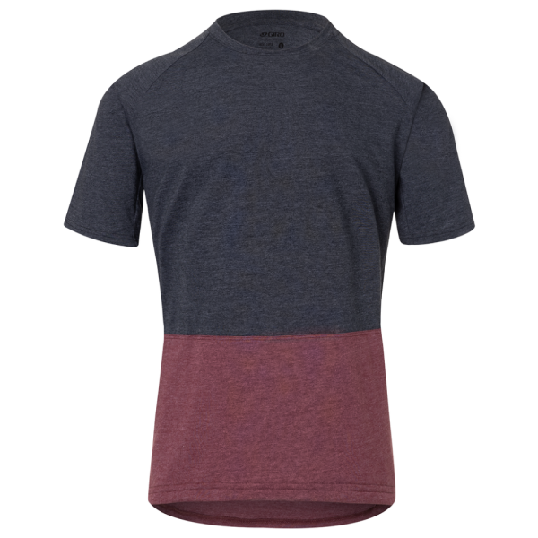 Giro M Arc Jersey, charcoal/maroon, X