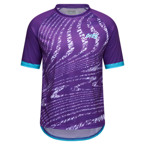 Giro Y Roust Jersey, purple ripple