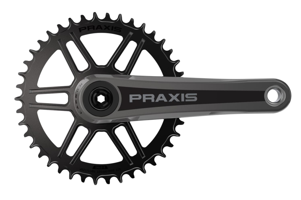 Praxis Zayante alu Kurbel – M28/30 – Direct Mount, 48/32 4-Loch 160/104 mm, 172.5 mm