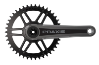 Praxis Zayante alu Kurbel – M28/30 – Direct Mount, 48/32 4-Loch 160/104 mm, 172.5 mm