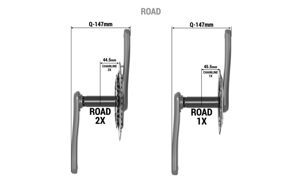 Praxis Zayante alu Kurbel – M28/30 – Direct Mount, 48/32 4-Loch 160/104 mm, 172.5 mm