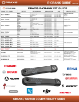 Praxis Zayante alu Kurbel – M28/30 – Direct Mount, 48/32 4-Loch 160/104 mm, 172.5 mm