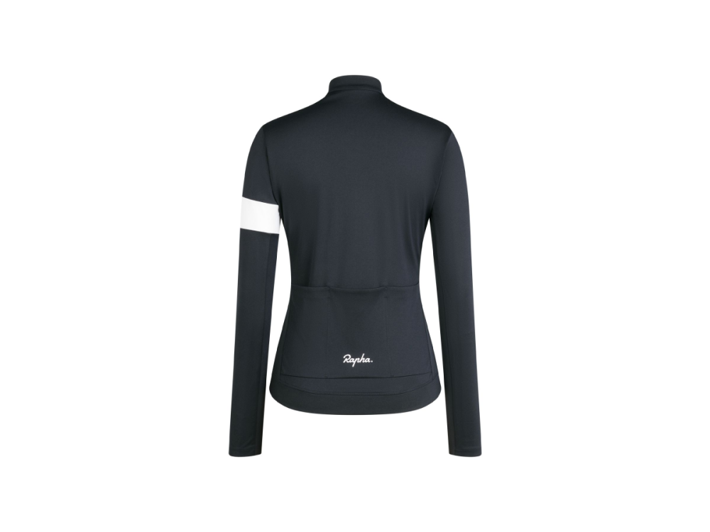 RAPHA Jersey 24 Core Thermal Long Sleeve Women X-Small Black