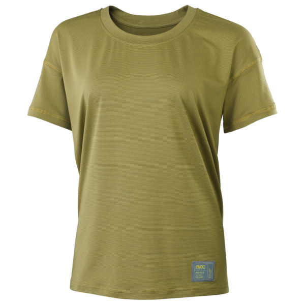 Evoc T-Shirt Dry Women, steel/sunflower