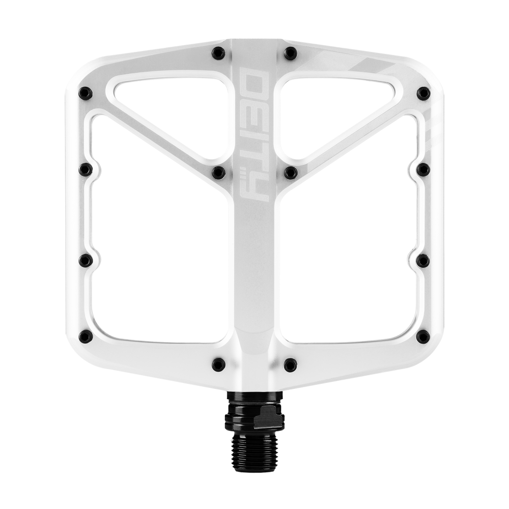 Deity Supervillain Pedale. Silver.