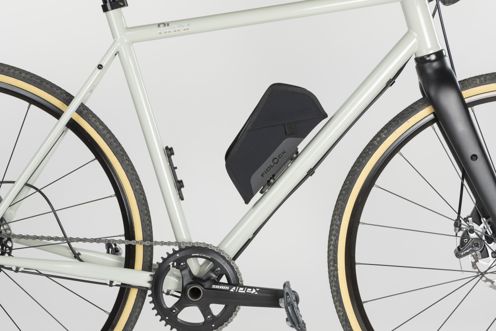 Fidlock TWIST Essential Bag, Set (mit Bike Base), Medium. Blue.