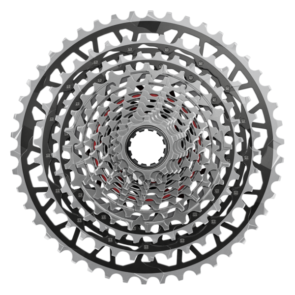 SRAM MY24 Cassette XG-1391 Red XPLR AXS 13SP, black/silver, 10-46t