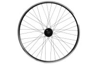 No Name Laufrad vorne 26" 559x19 Nabendynamo Nexus DHC30003AL 100mm V-Brake QR schwarz