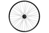 No Name Laufrad vorne 28" 622x19 Nabendynamo Alfine DHS501AL 100mm Center-Lock QR schwarz