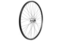 No Name Laufrad vorne 28" 622x19 Nabendynamo DH3D32AA 100mm 6-Loch QR schwarz / Nabe silber