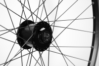 No Name Laufrad vorne 28" 622x19 Nabendynamo Nexus DHC30003AL 100mm V-Brake QR schwarz