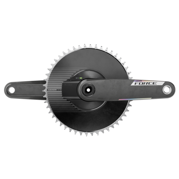 Quarq MY26 Power Meter Crankset Spider Force AXS 1x DUB Aero, black/iridescent, 1
