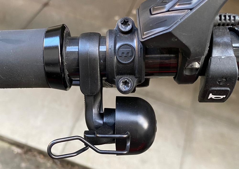 Widek Glocke E-bike bell all black 22.2mm schwarz auf Karte