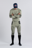 X-BIONIC Men Energy Accumulator 4.0 Pants 3/4 Marco Odermatt Signature Edition tea grey/black