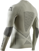 X-BIONIC Men Energy Accumulator 4.0 Shirt Turtle Neck LG SL Marco Odermatt Signature Edition tea grey/black