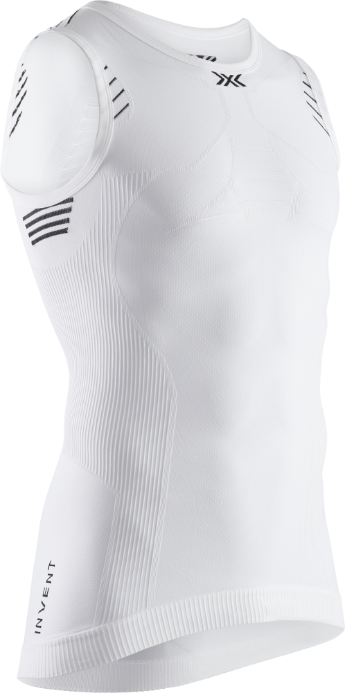 X-BIONIC MEN Invent 4.0 LT Singlet arctic white/opal black