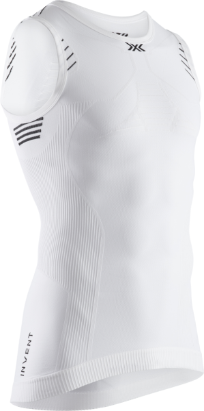 X-BIONIC MEN Invent 4.0 LT Singlet arctic white/opal black