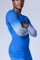 X-BIONIC Men Invent FX Shirt LG SL blossom blue/light grey/optical white