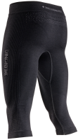 X-BIONIC Men Mightywool Pants 3/4 X black