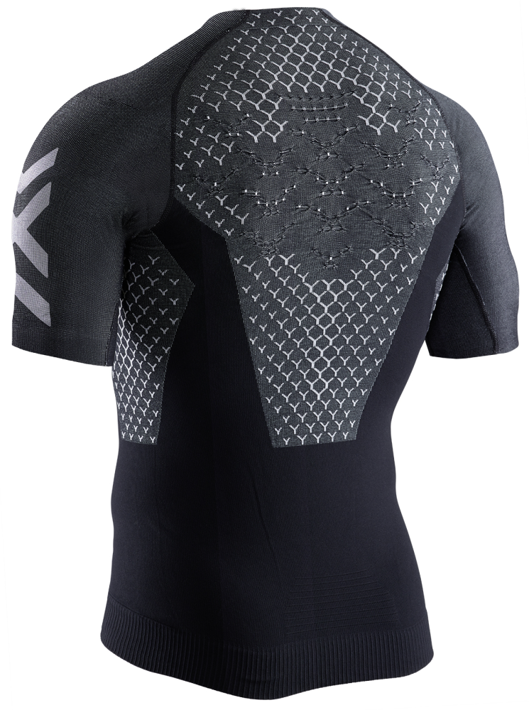 X-BIONIC MEN Twyce 4.0 Running Shirt SH SL opal black/arctic white