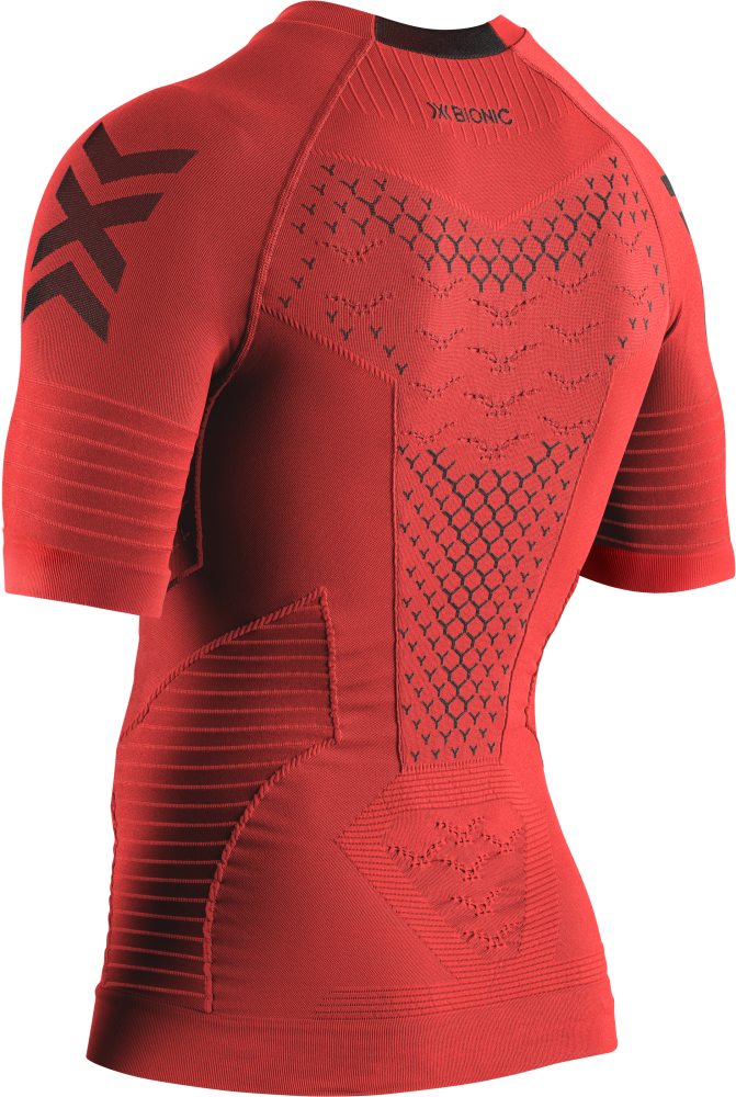 X-BIONIC Men Twyce Race Shirt SH SL red/black
