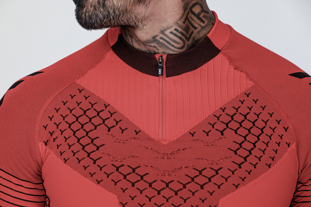 X-BIONIC Men Twyce Race Shirt SH SL red/black