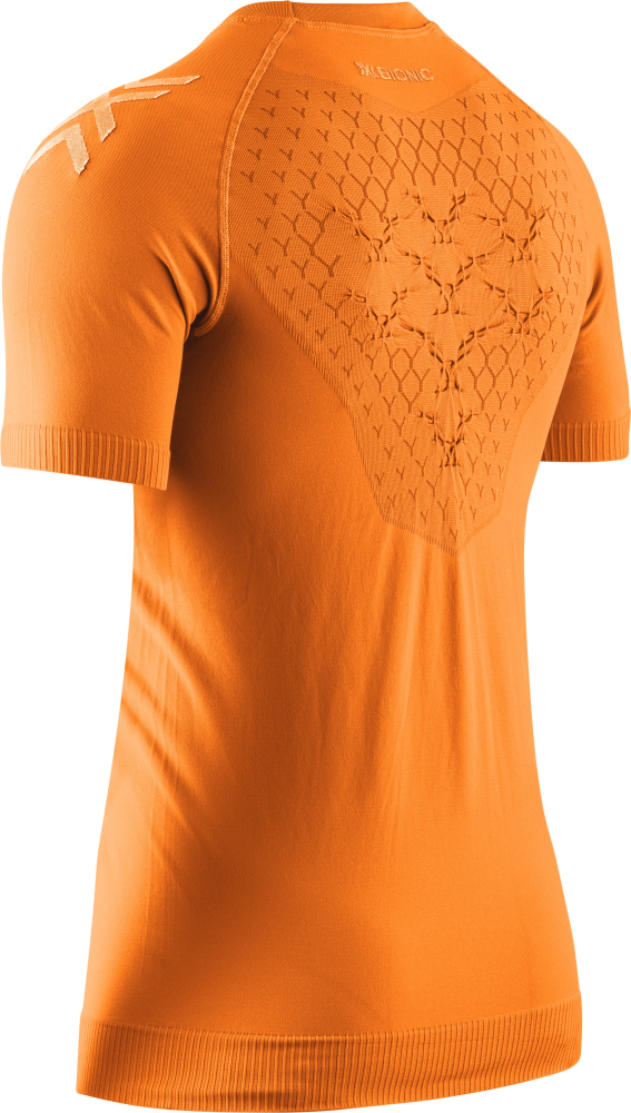 X-BIONIC Men Twyce Run Shirt SH SL blazing orange/arctic white
