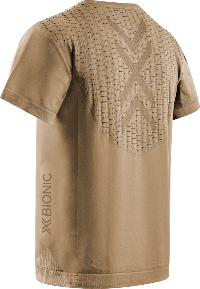 X-BIONIC Men X-Ential Shirt SH SL sand