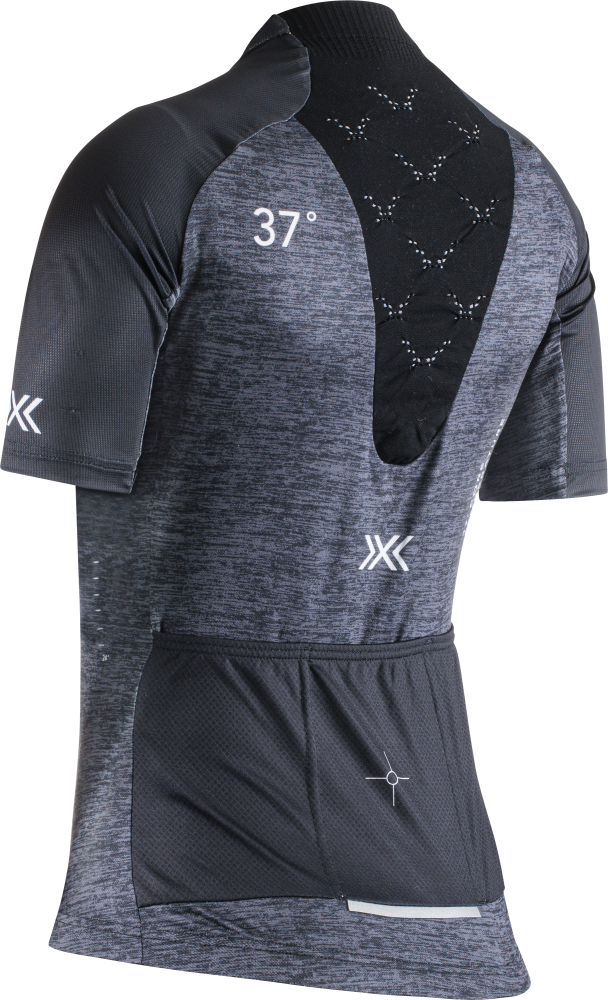 X-BIONIC Women CoreFusion Endurance Merino Jersey SH SL opal black melange