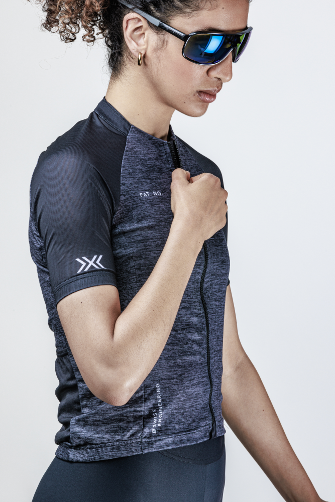 X-BIONIC Women CoreFusion Endurance Merino Jersey SH SL opal black melange