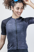 X-BIONIC Women CoreFusion Endurance Merino Jersey SH SL opal black melange