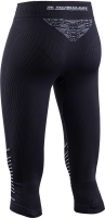 X-BIONIC Women Energizer 4.0 Pants 3/4 opal black/arctic white