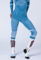 X-BIONIC Women Energy Accumulator Light Pants 3/4 mineral blue/arctic white