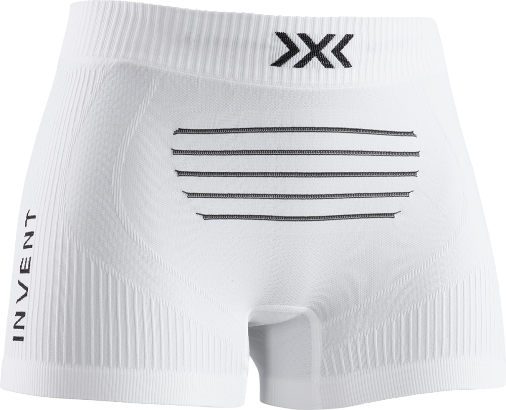 X-BIONIC Women Invent 4.0 LT Boxer Shorts arctic white/dolomite grey