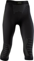 X-BIONIC Women Invent 4.0 Pants 3/4 black/charcoal
